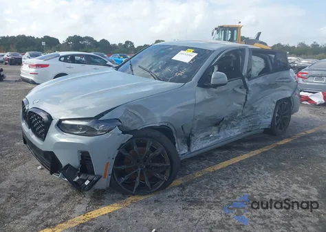 2024 BMW X4 xDrive30I z USA, uszkodzony, nr VIN 5UX33DT07R9V14782